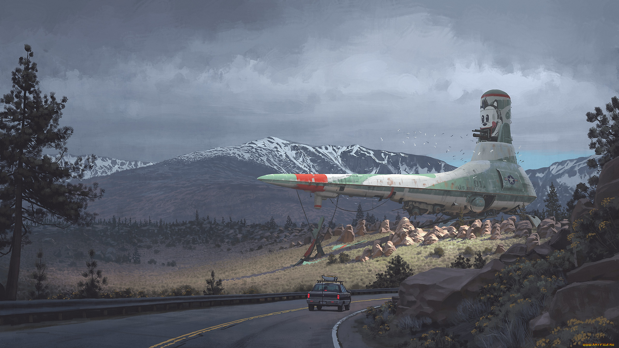 фэнтези, иные, миры, , иные, времена, автомобиль, горы, warmachines, трасса, аппарат