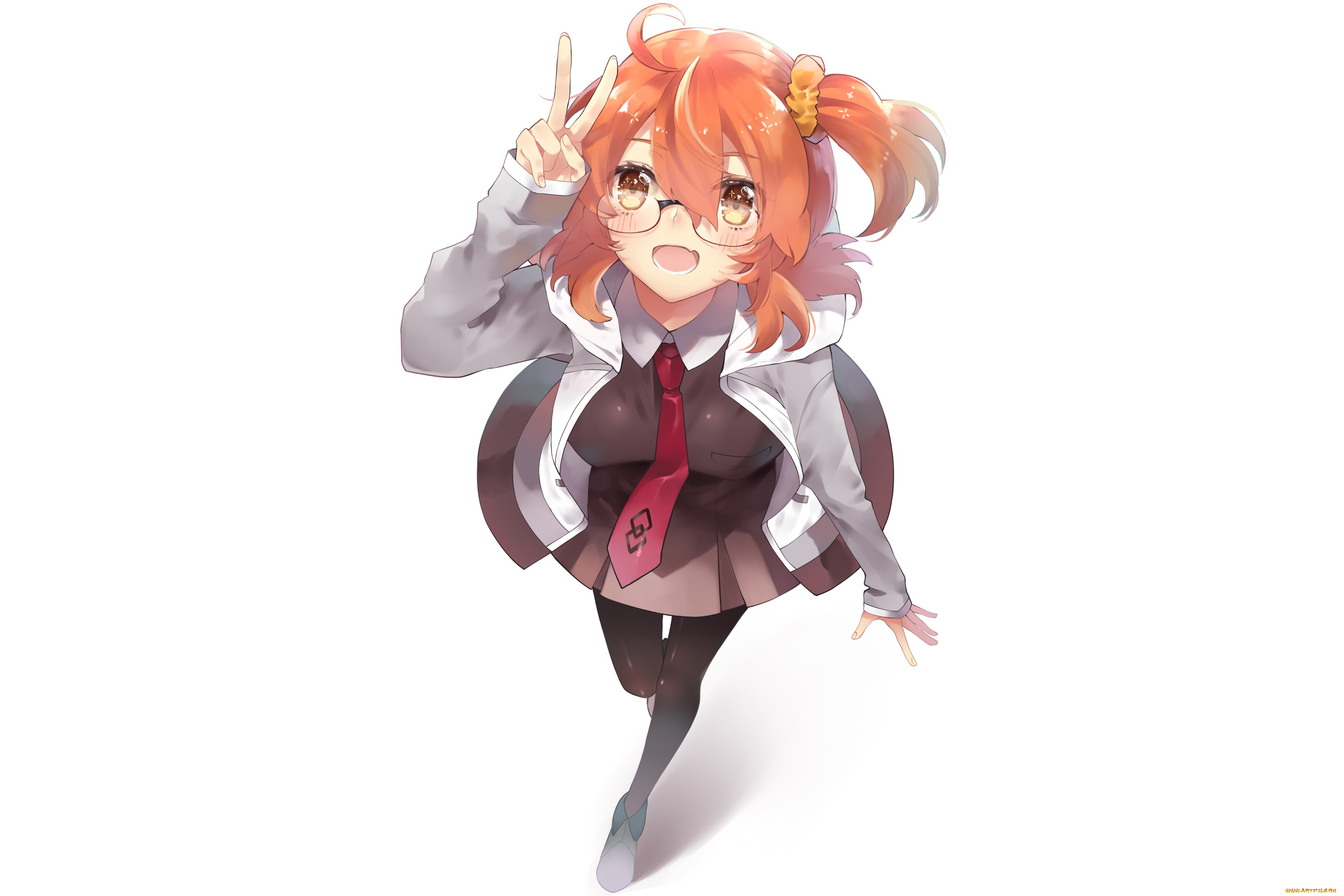 аниме, fate, stay, night, фон, девушка, взгляд