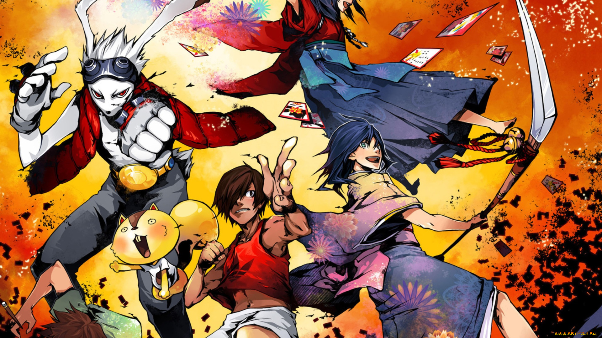 аниме, summer, wars, summer, wars