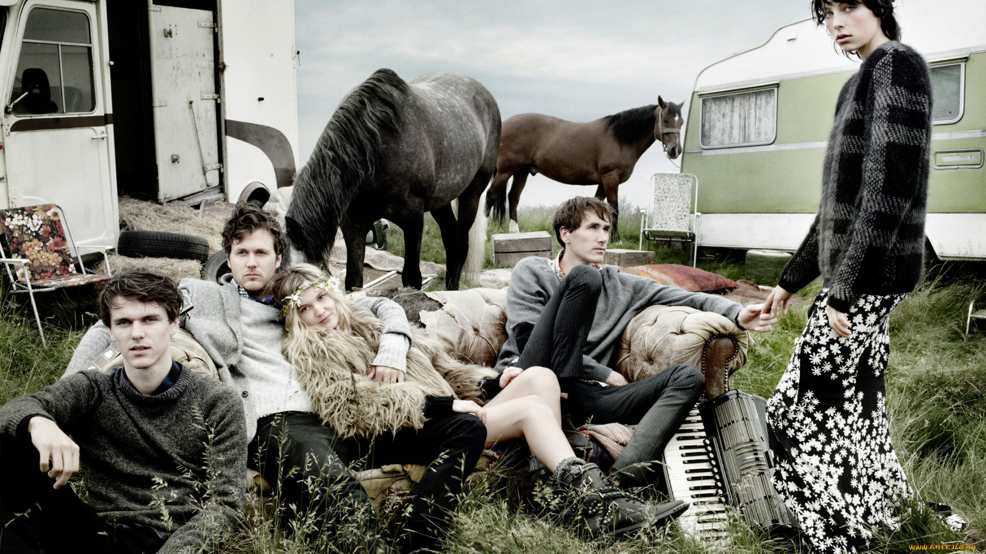 разное, люди, парни, девушки, лошади, машины, хиппи