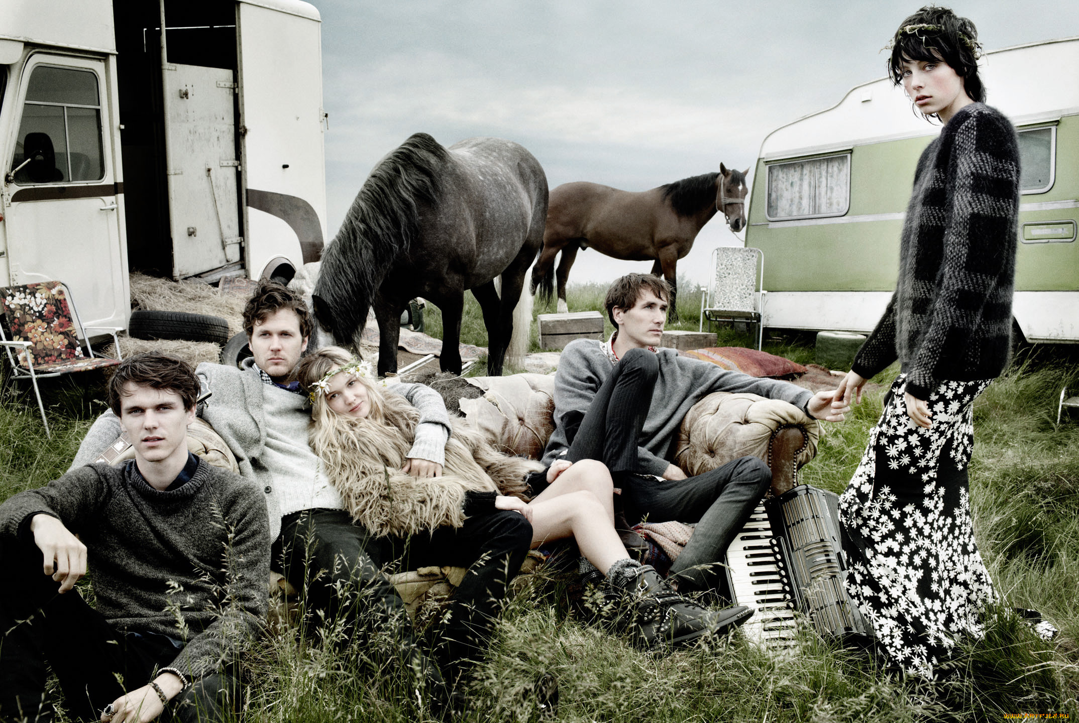 разное, люди, парни, девушки, лошади, машины, хиппи