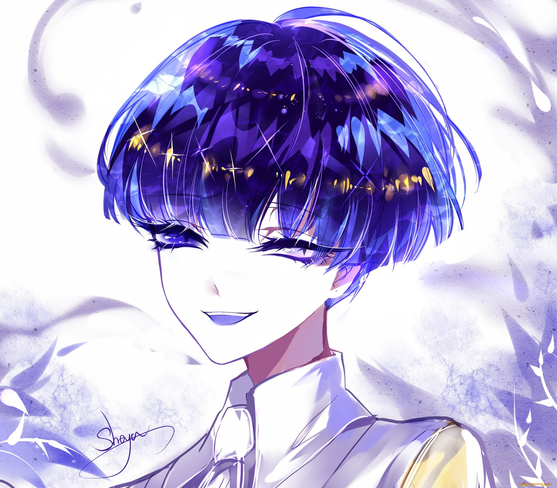 sheya, аниме, houseki, no, kuni, девушка