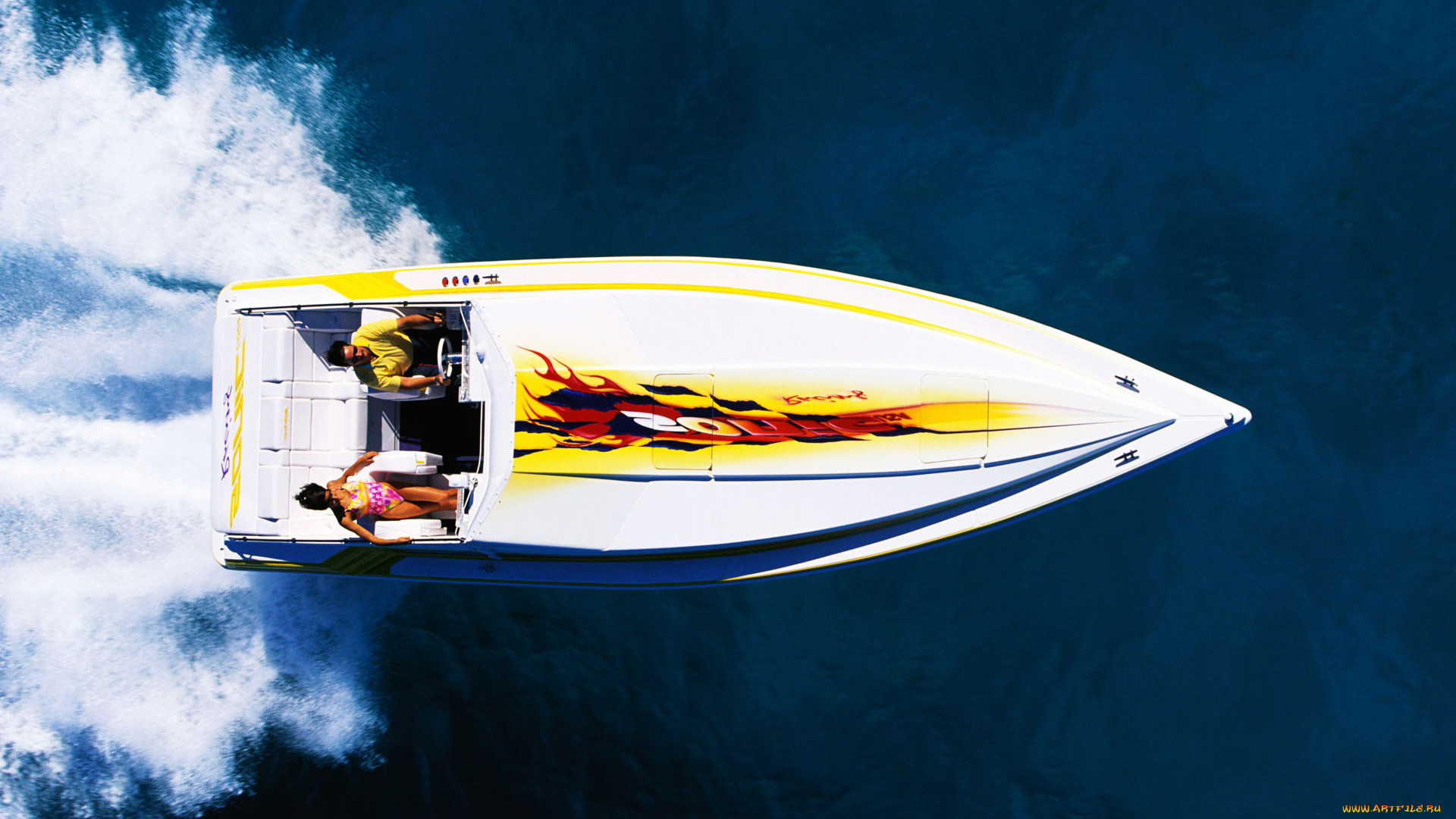 корабли, моторные, лодки, катер, пара, море, скорость