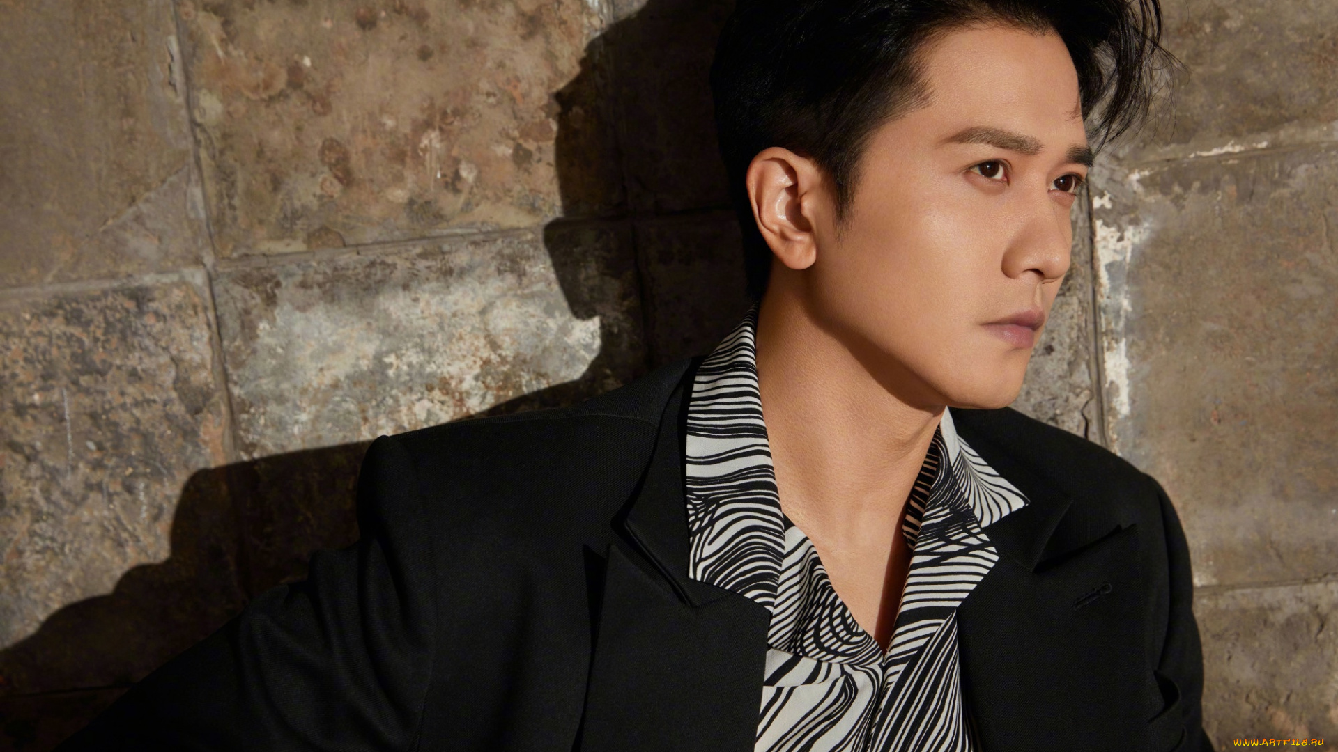 мужчины, peng, guan, ying, peng, guan, ying, костюм, стена