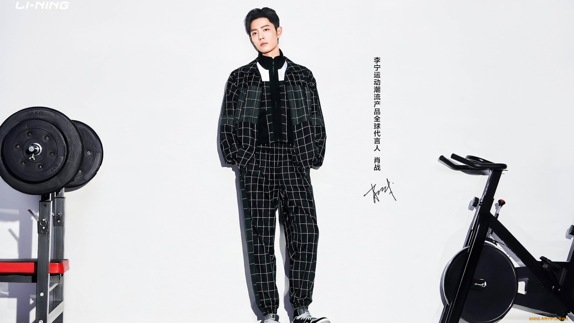 мужчины, xiao, zhan, актер, костюм, тренажеры