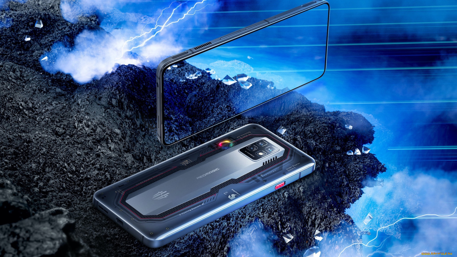 nubia, бренды, -, другое, обои, телефон, электроника, картинка, гаджет, смартфон, red, magic, 7, игровой
