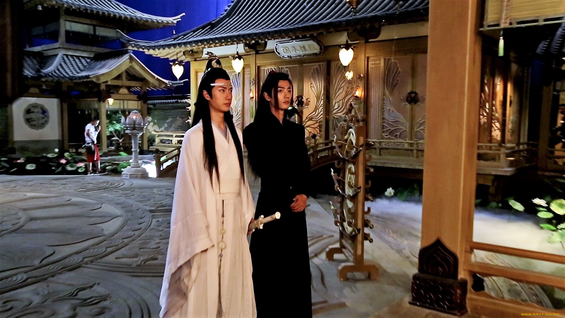 разное, знаменитости, ван, ибо, сяо, чжань, костюмы, съемки