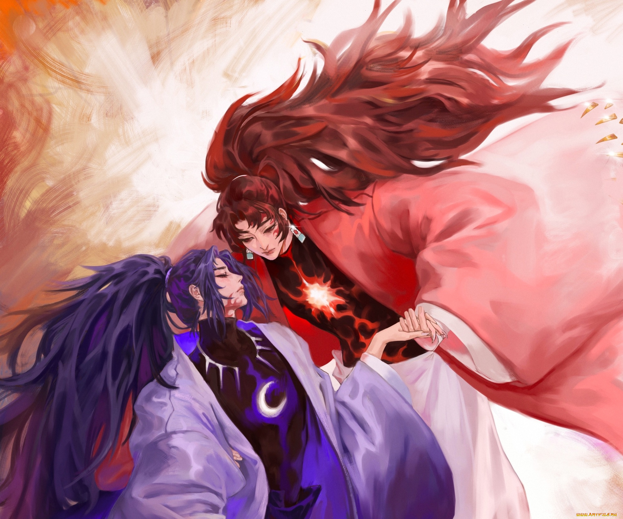 аниме, demon, slayer, , kimetsu, no, yaiba, клинок, рассекающий, демонов