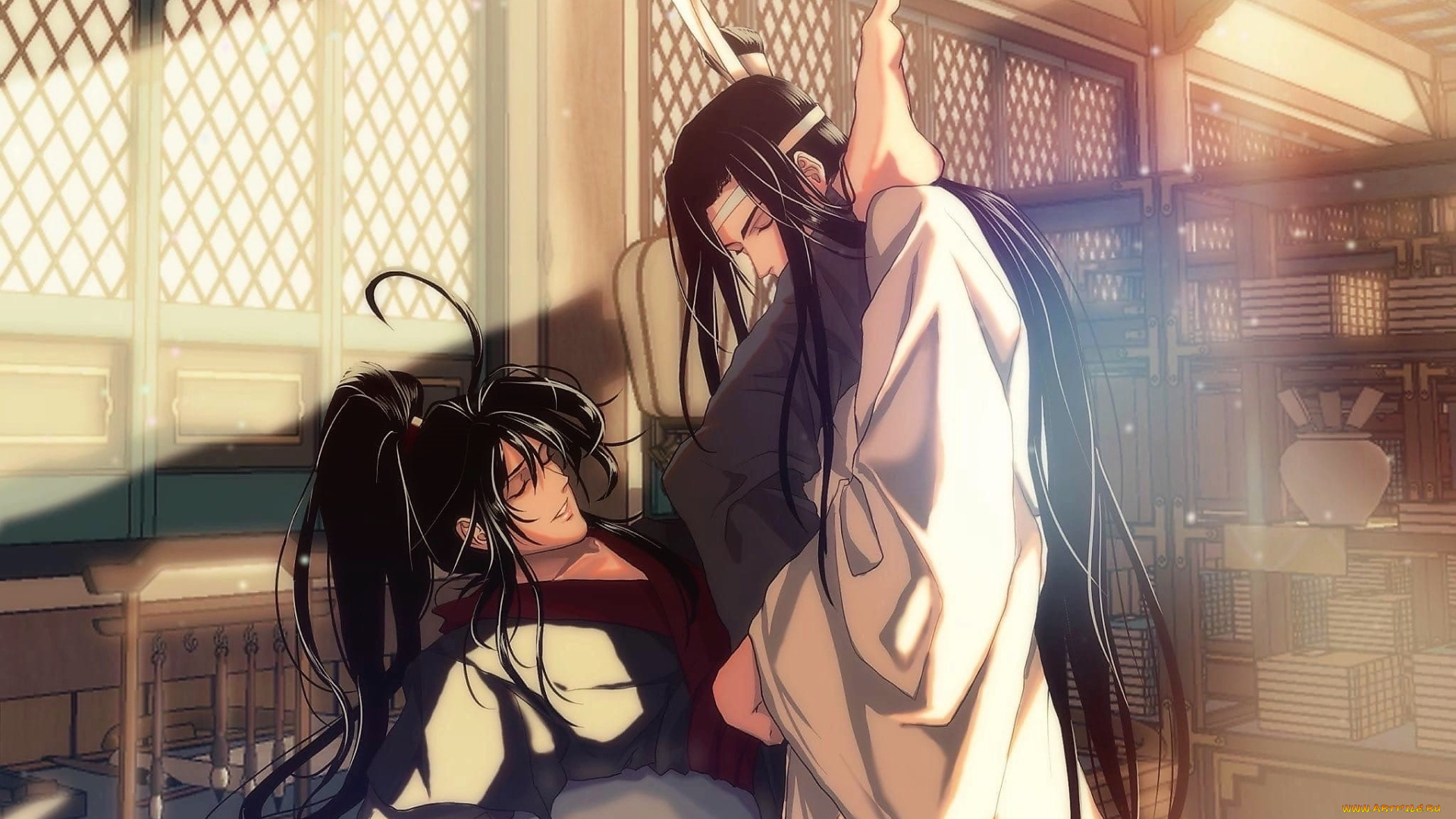 аниме, mo, dao, zu, shi, вэй, усянь, лань, ванцзи