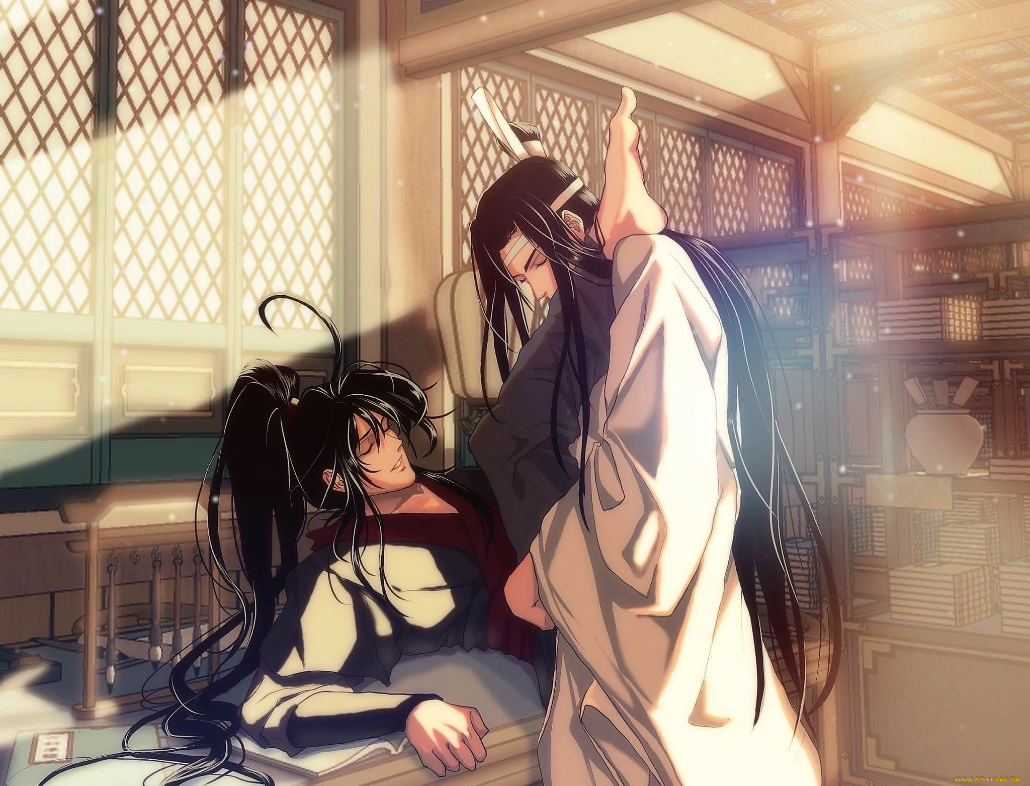 аниме, mo, dao, zu, shi, вэй, усянь, лань, ванцзи