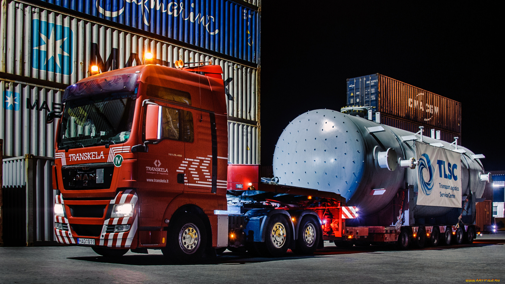 автомобили, man, transkela, перевозка, негабаритного, груза