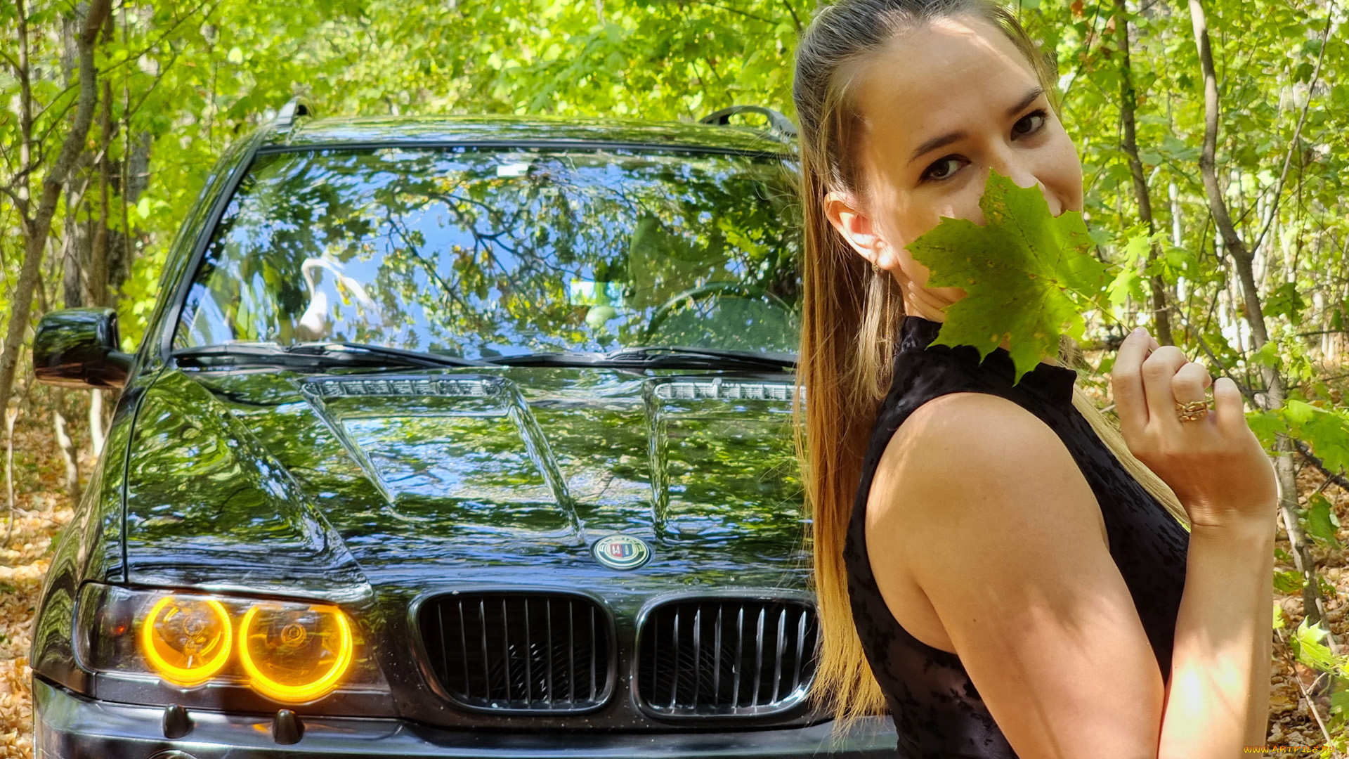 автомобили, -авто, с, девушками, красивая, девушка, bmw