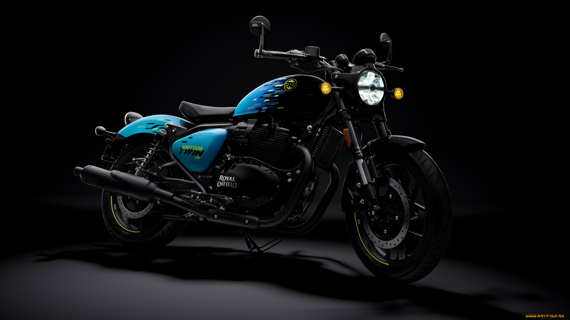 мотоцикл, мотоциклы, royal, enfield, крутой, черный, красивый