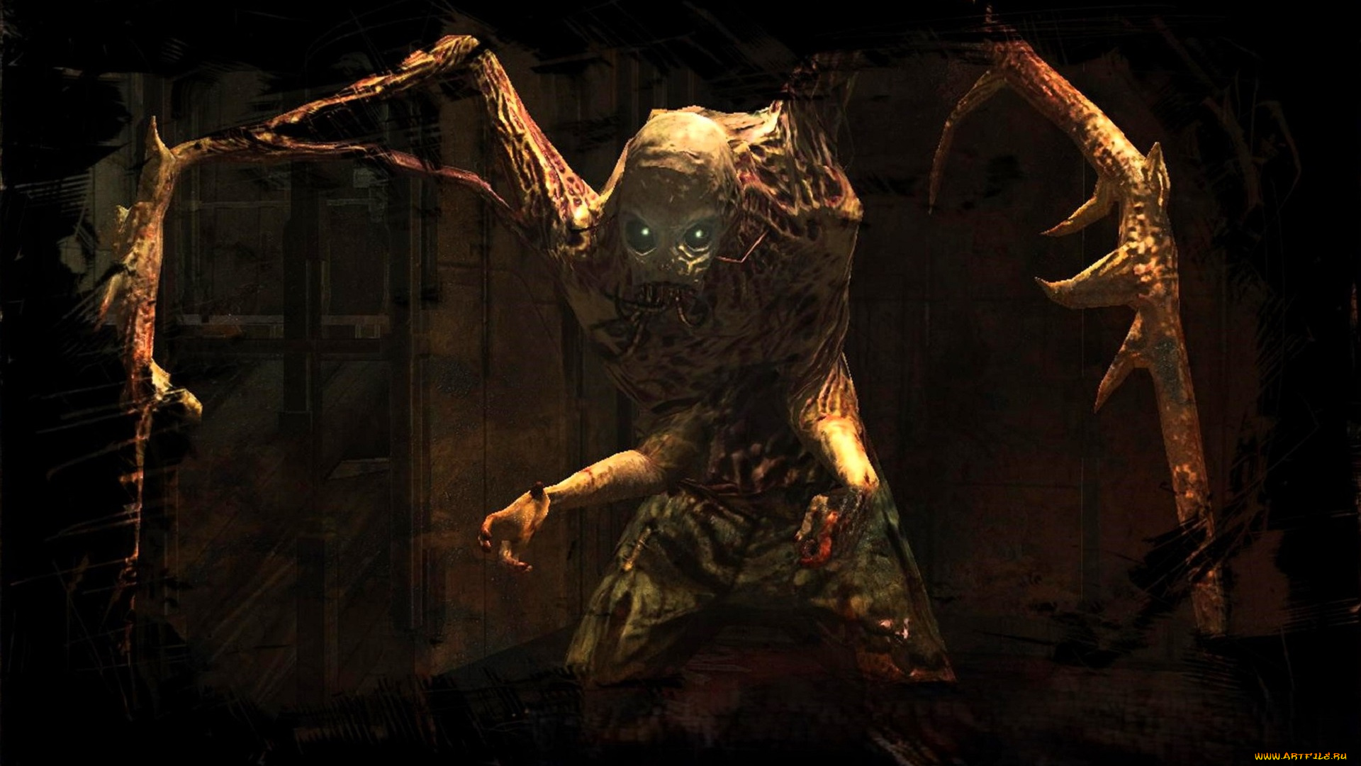 видео, игры, dead, space, монстр, чудовище