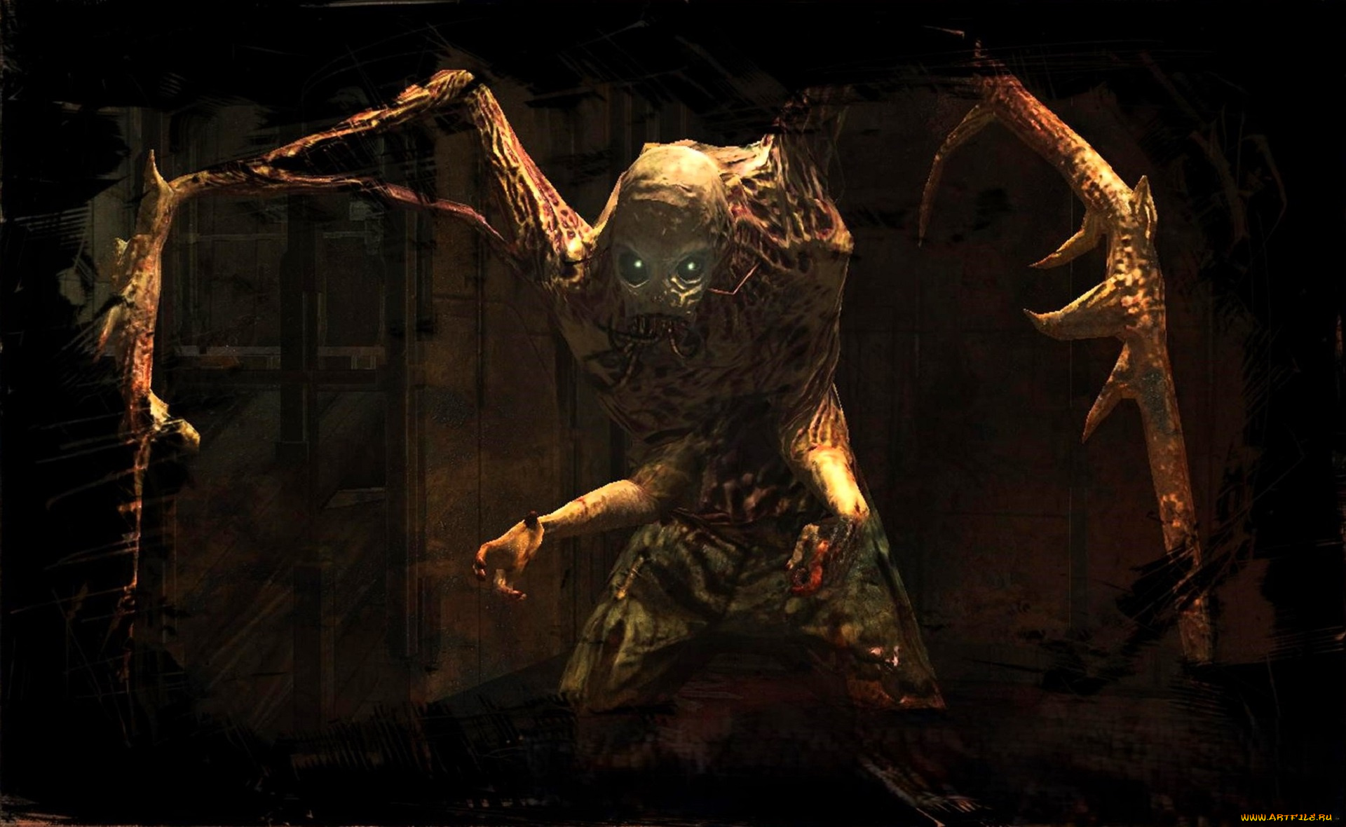 видео, игры, dead, space, монстр, чудовище