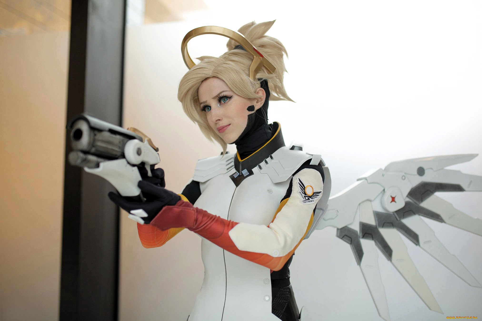 девушки, мария, давыдова, , lady, melamory, образ, косплей, оружие, крылья