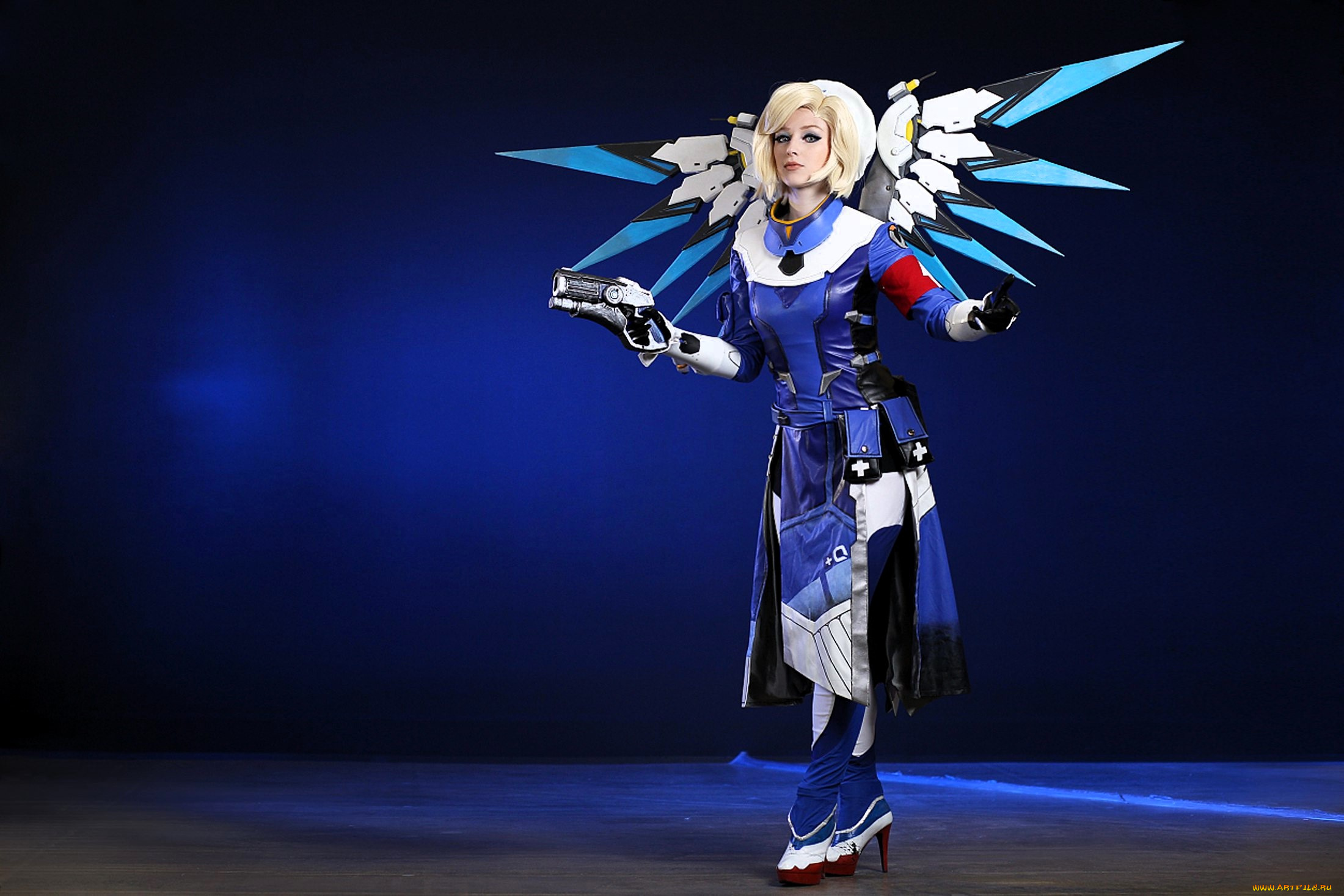 девушки, мария, давыдова, , lady, melamory, образ, косплей, оружие, крылья