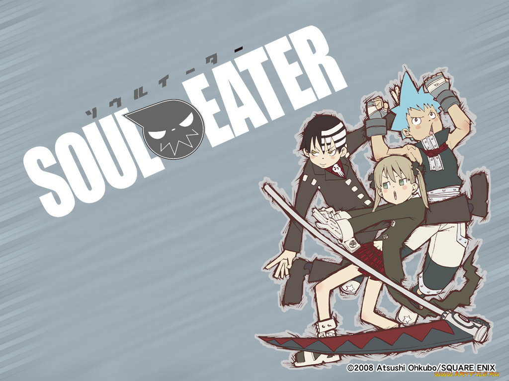 аниме, soul, eater