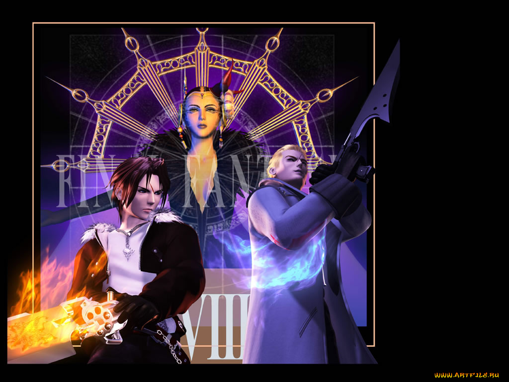 видео, игры, final, fantasy, viii