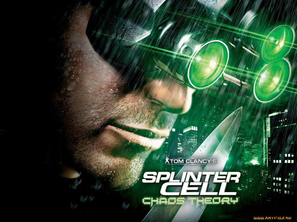 видео, игры, splinter, cell, chaos, theory