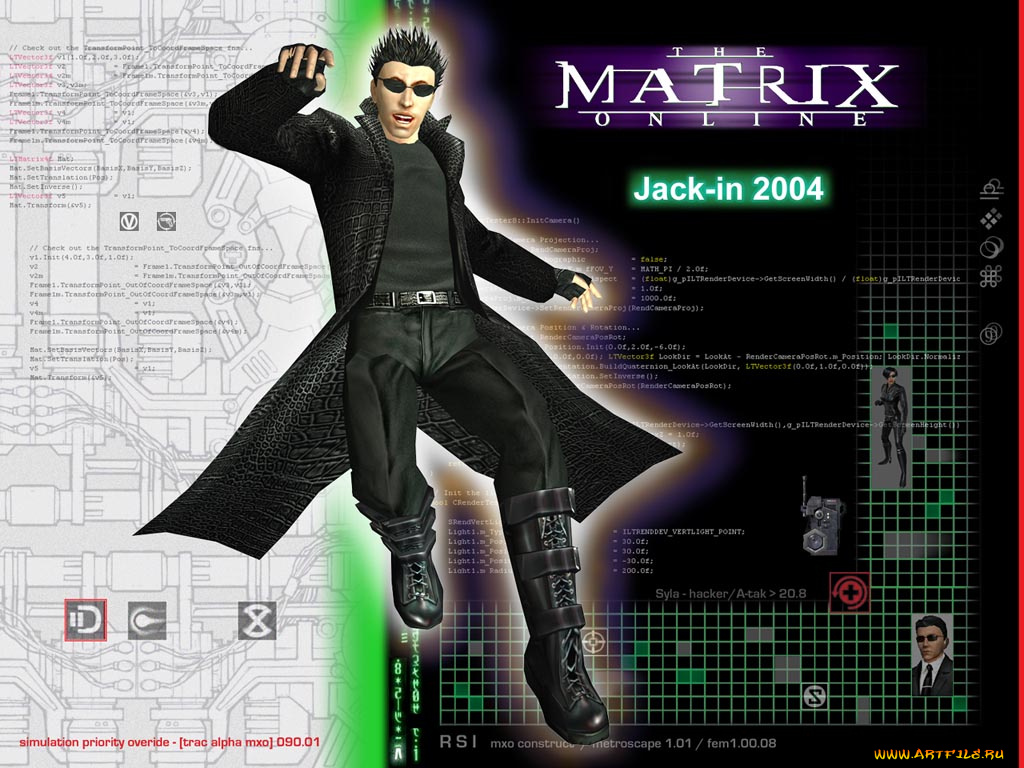 видео, игры, the, matrix, online