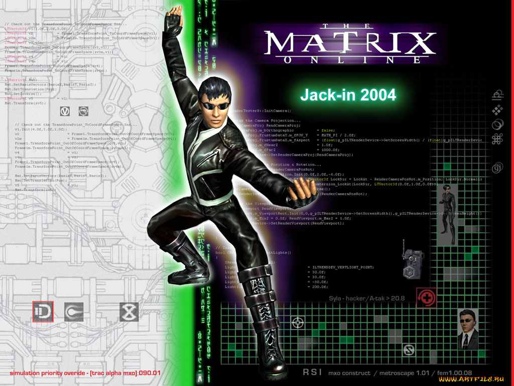 видео, игры, the, matrix, online
