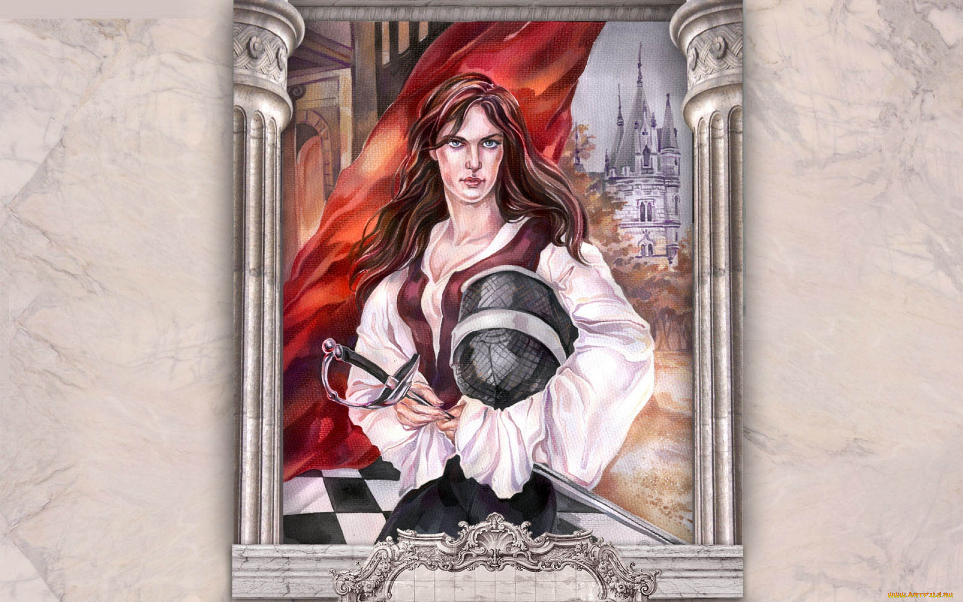 рисованные, люди