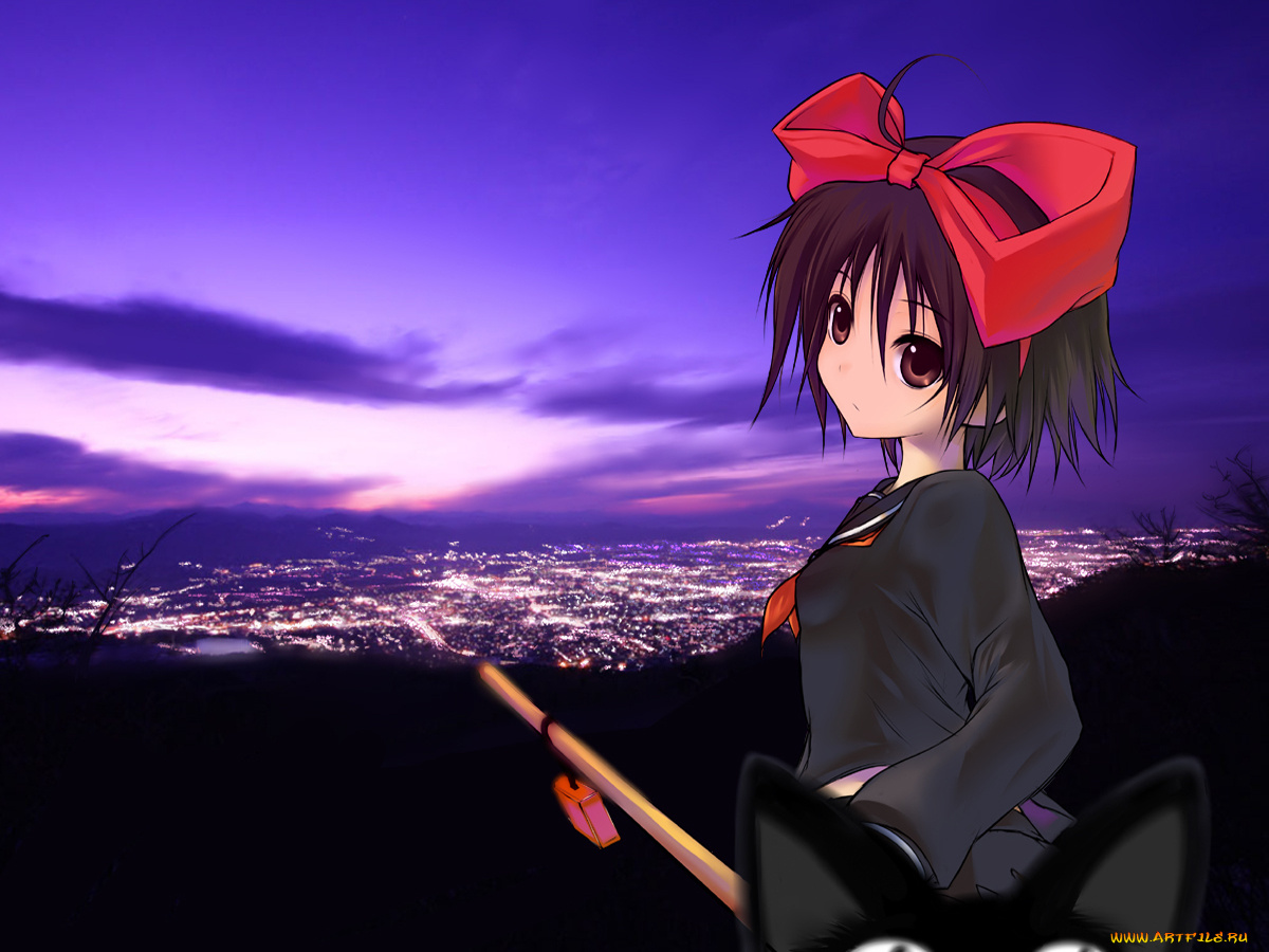 аниме, kiki`s, delivery, service