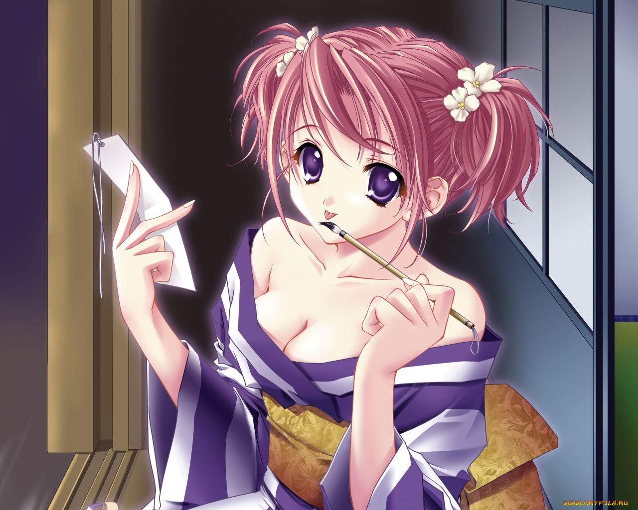 аниме, carnelian