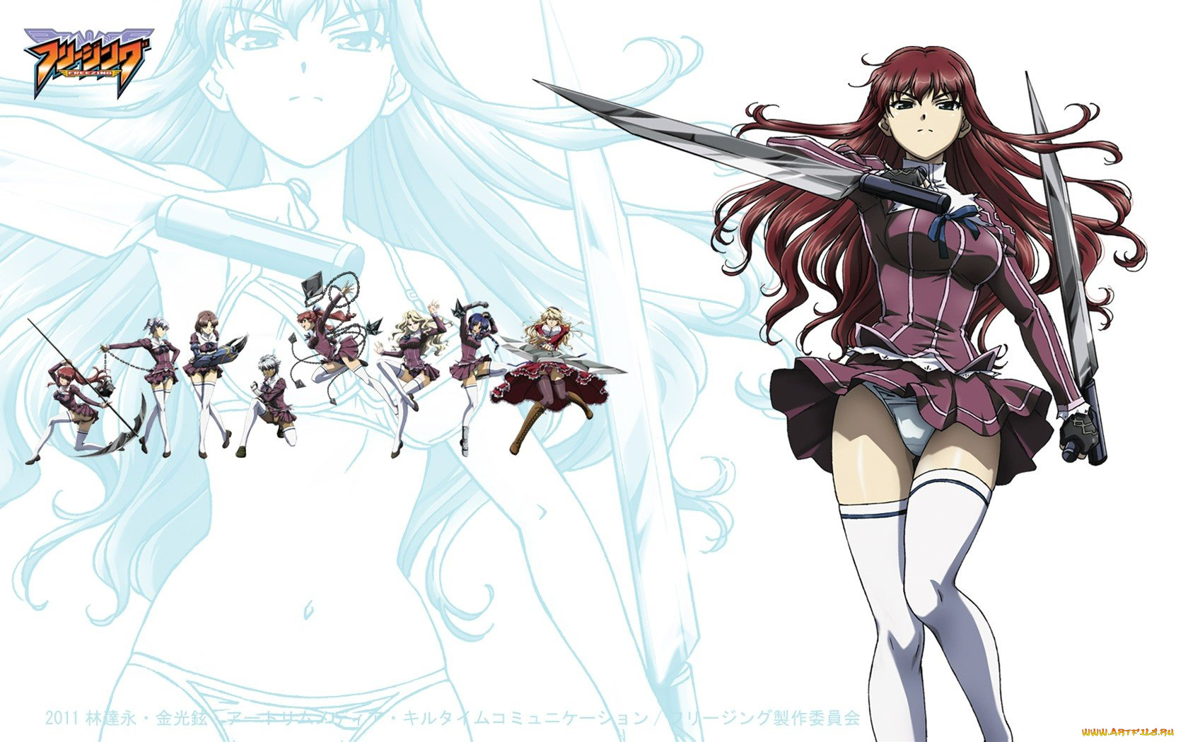 аниме, freezing