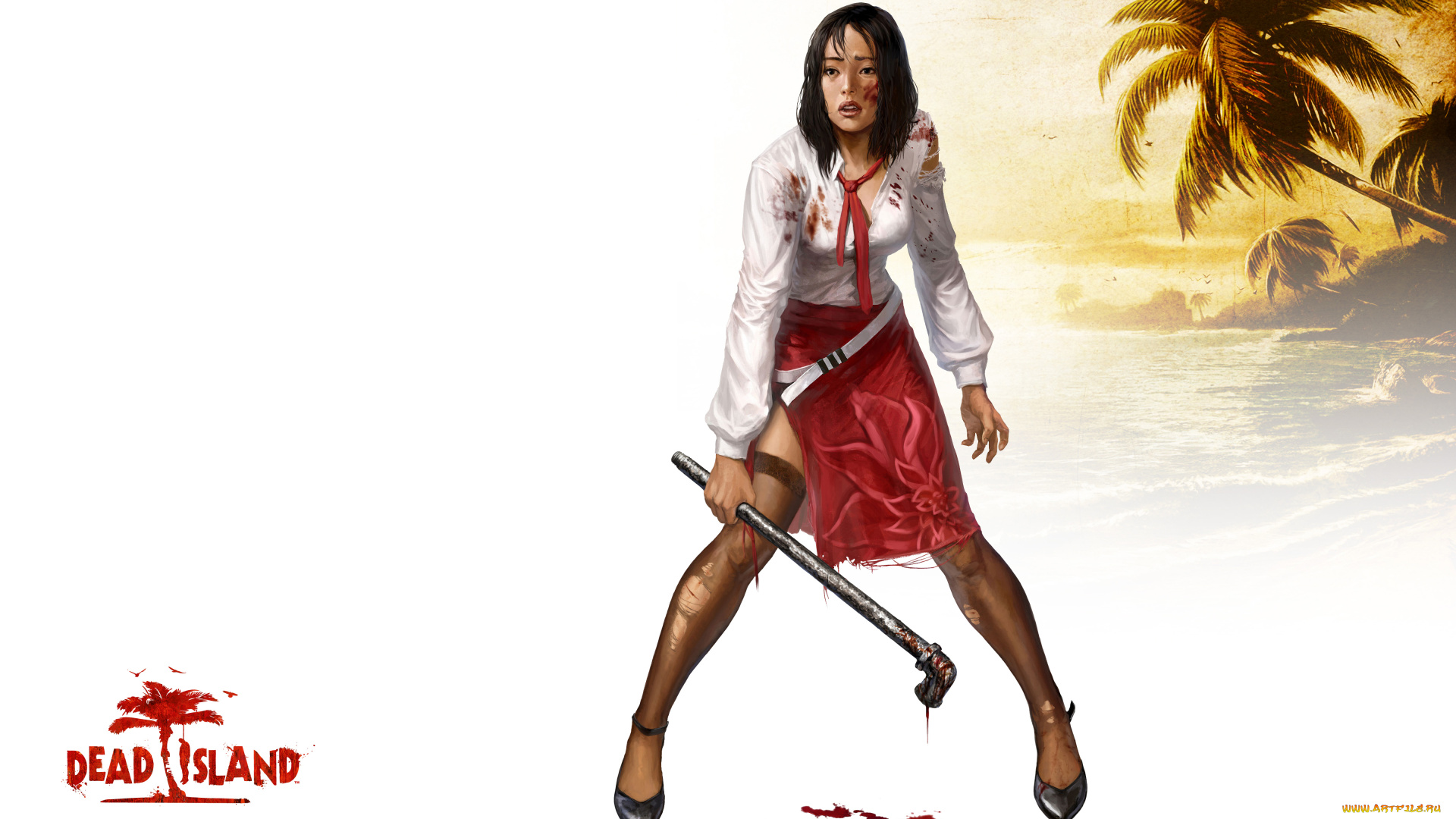 dead, island, artwork, видео, игры