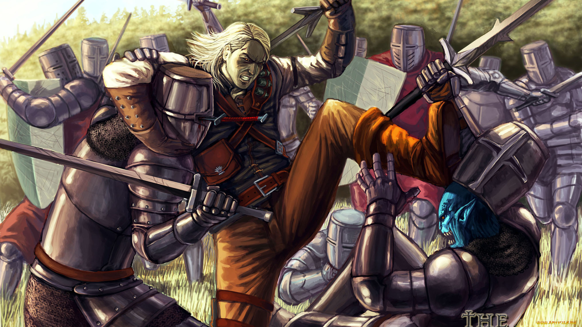 the, witcher, видео, игры