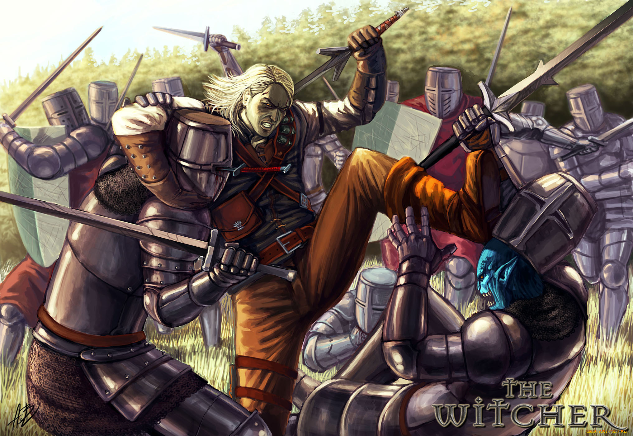 the, witcher, видео, игры