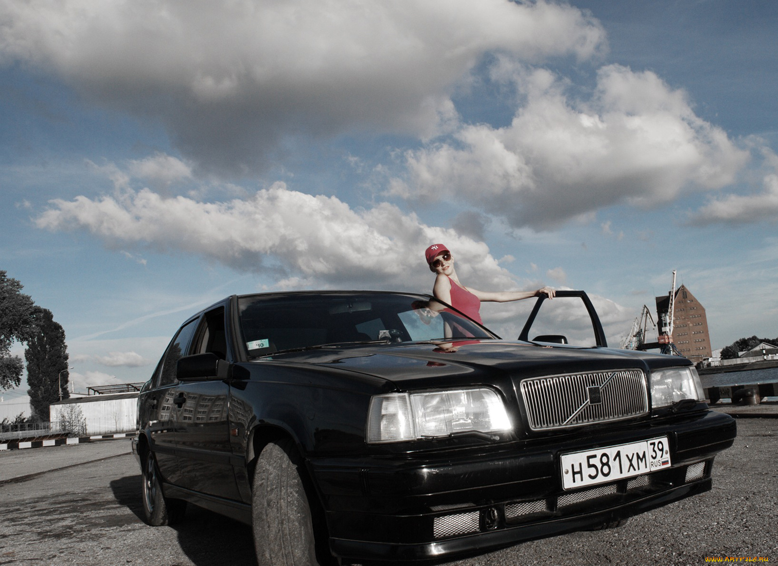 автомобили, авто, девушками