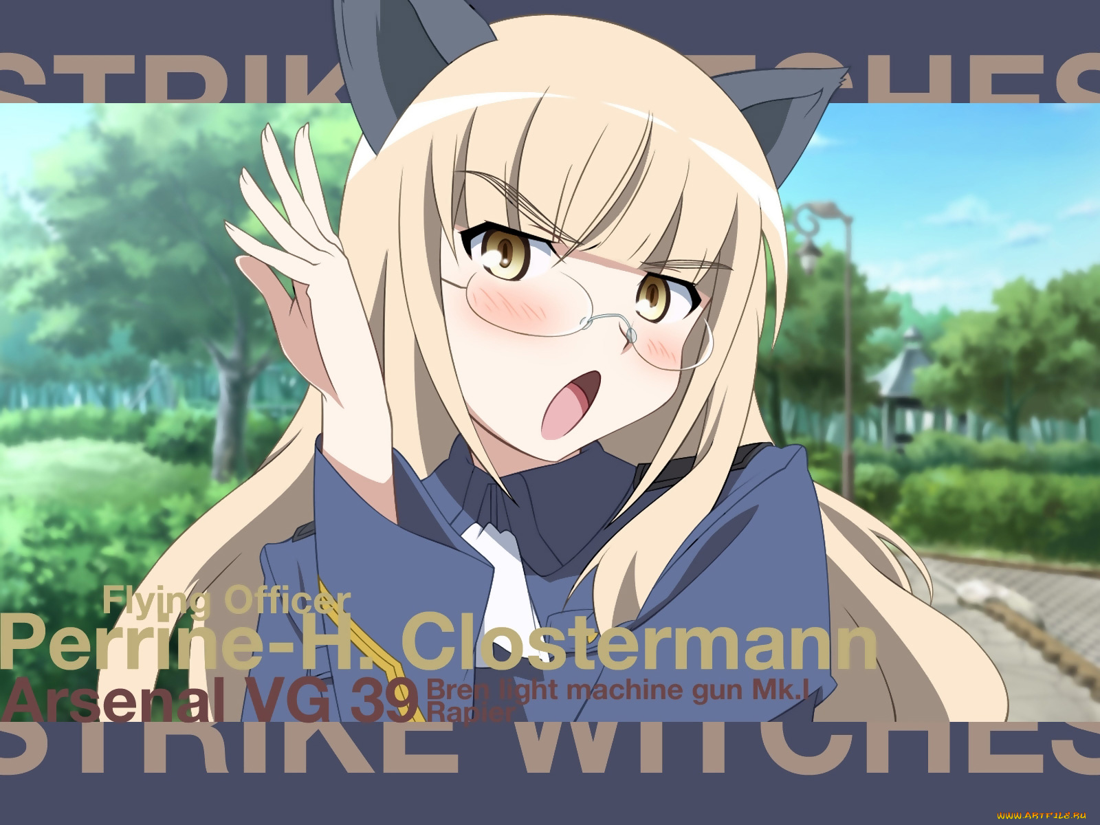 аниме, strike, witches