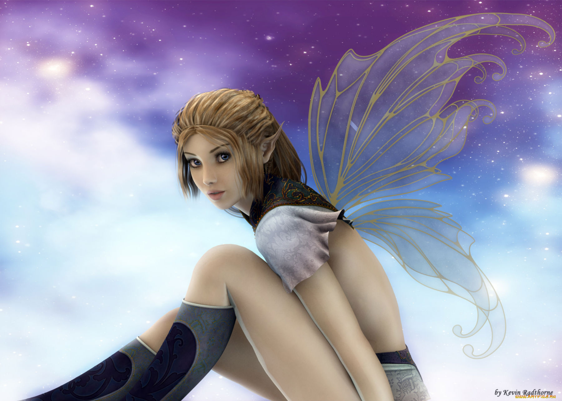 3д, графика, elves, эльфы, df