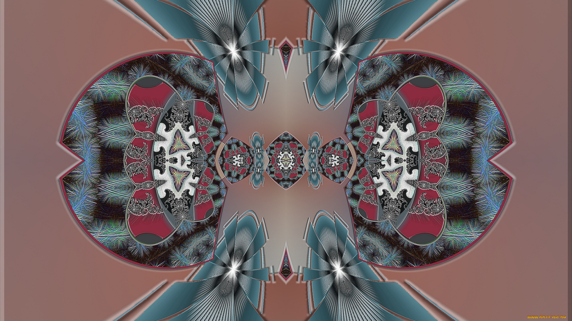 3д, графика, fractal, фракталы, узор, фон