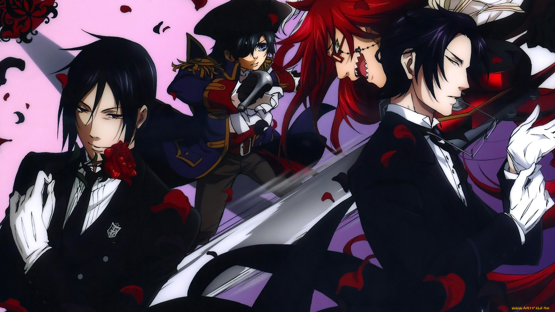 аниме, kuroshitsuji