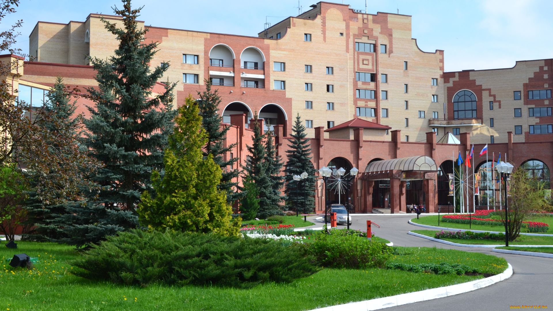 отель, ватутинки, города, здания, дома, подмосковье