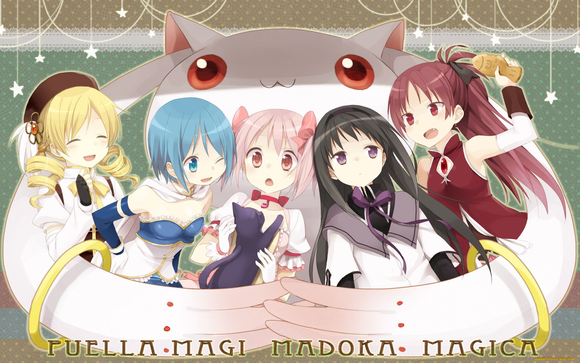 аниме, mahou, shoujo, madoka, magika