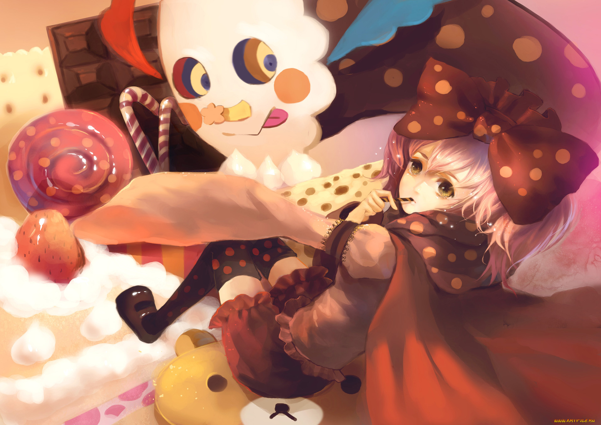 аниме, mahou, shoujo, madoka, magika, charlotte, magica