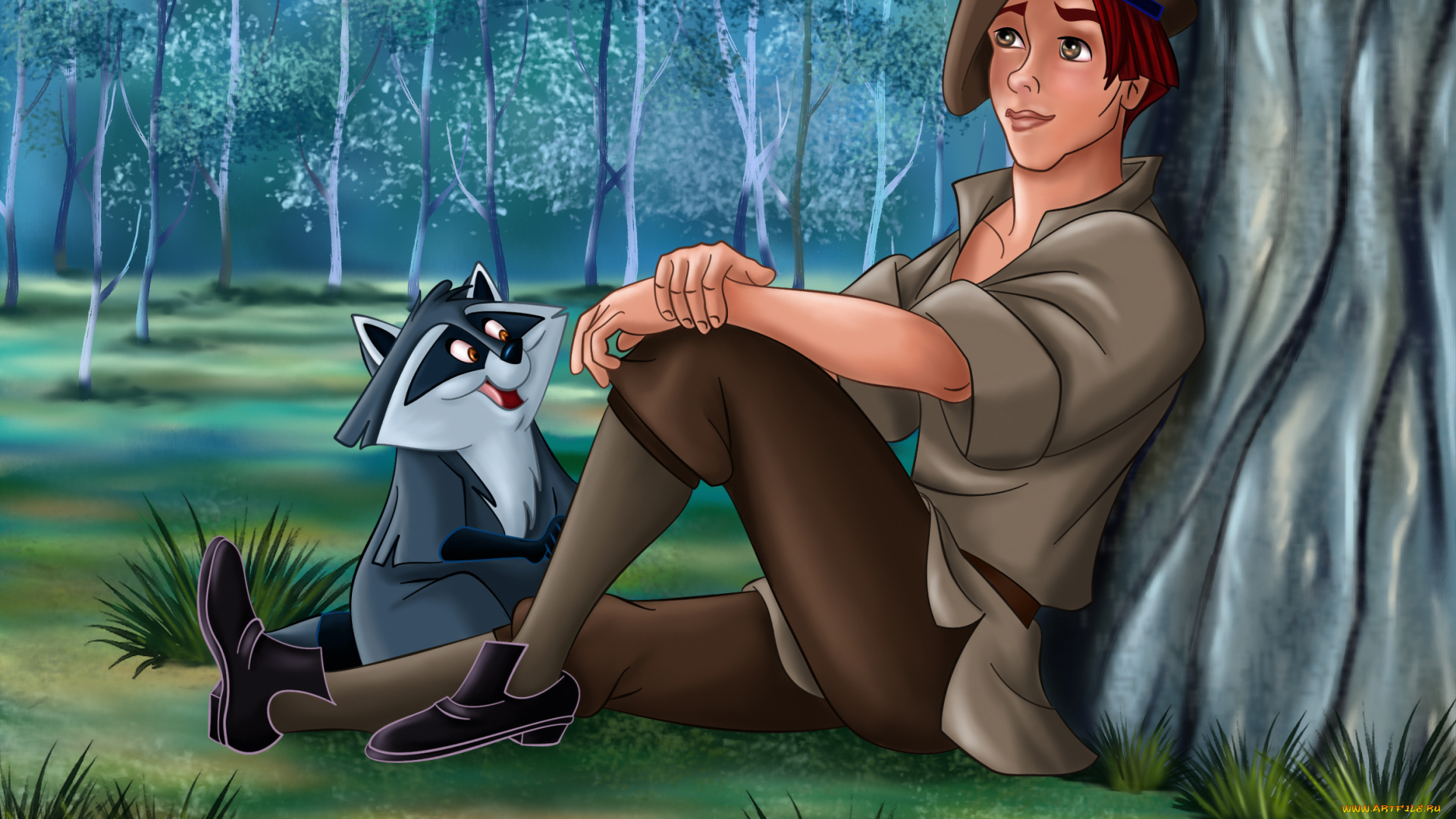 мультфильмы, pocahontas, мальчик