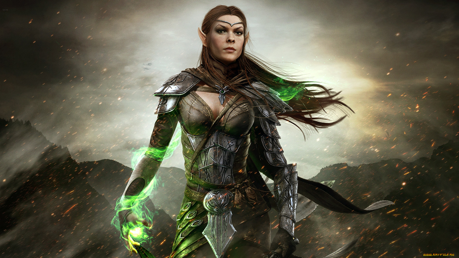 the, elder, scrolls, online, видео, игры, персонаж