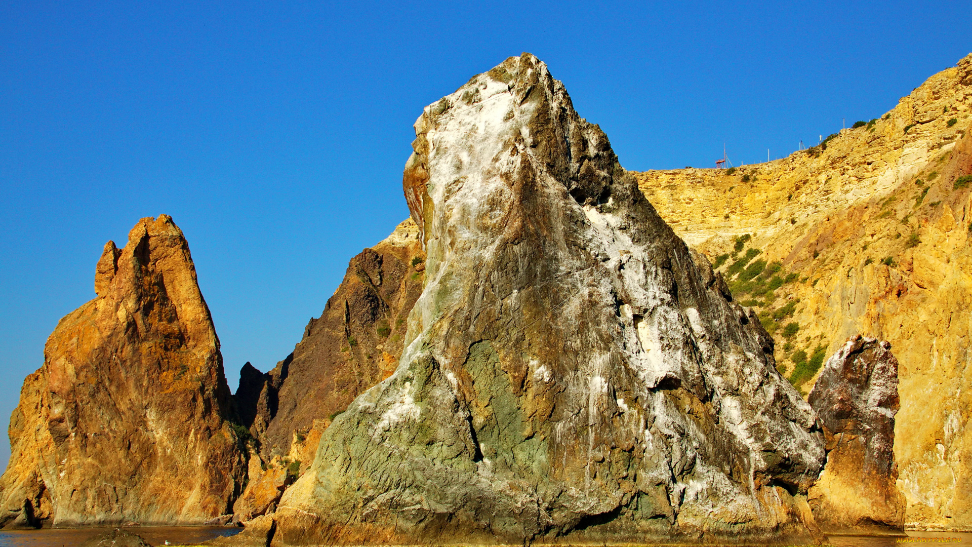 украина, севастополь, природа, побережье, море, скалы, берег