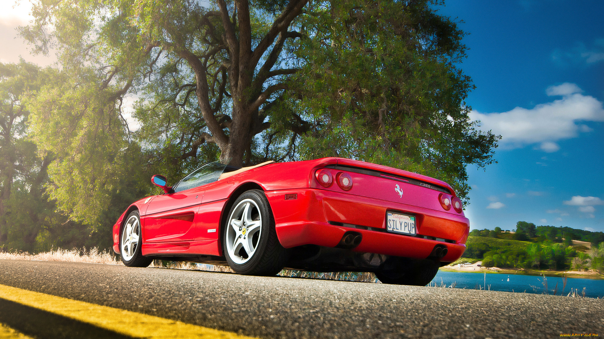 ferrari, 355, автомобили, италия, спортивные, s, p, a, гоночные