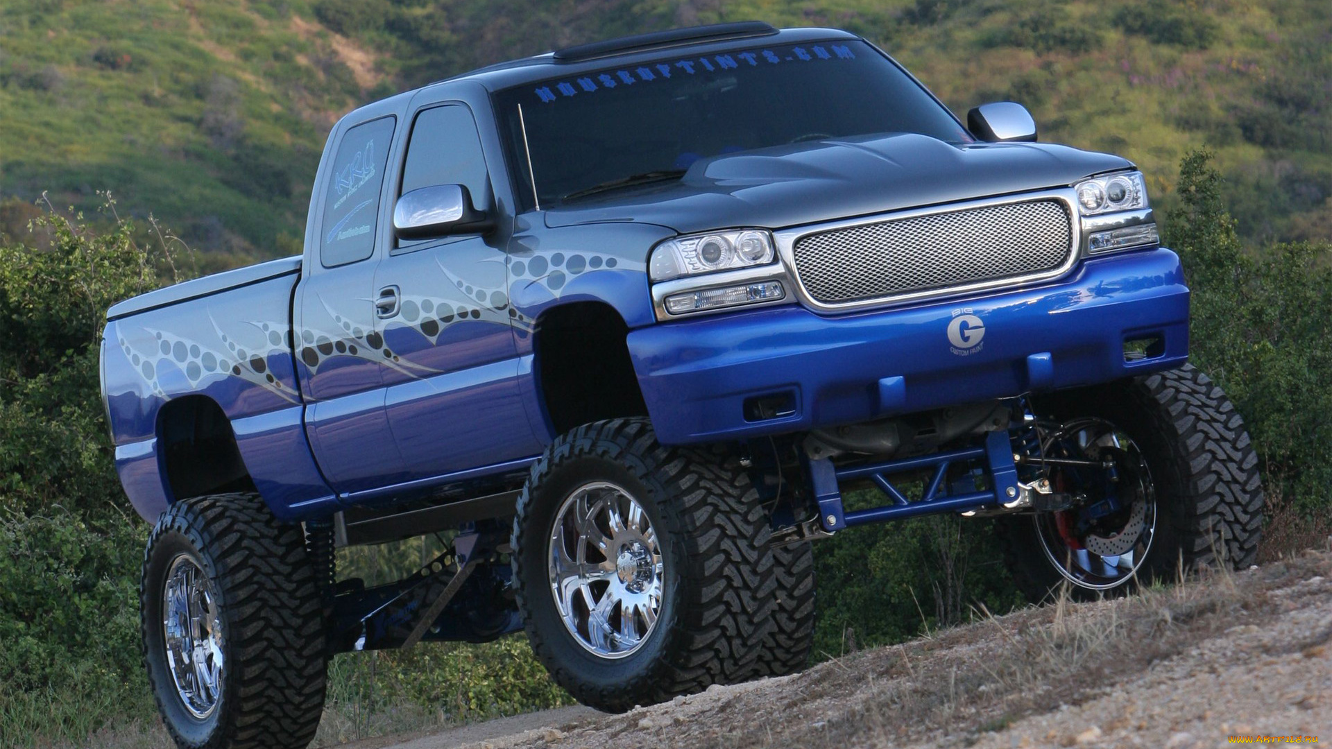 автомобили, custom, pick-up, gmc