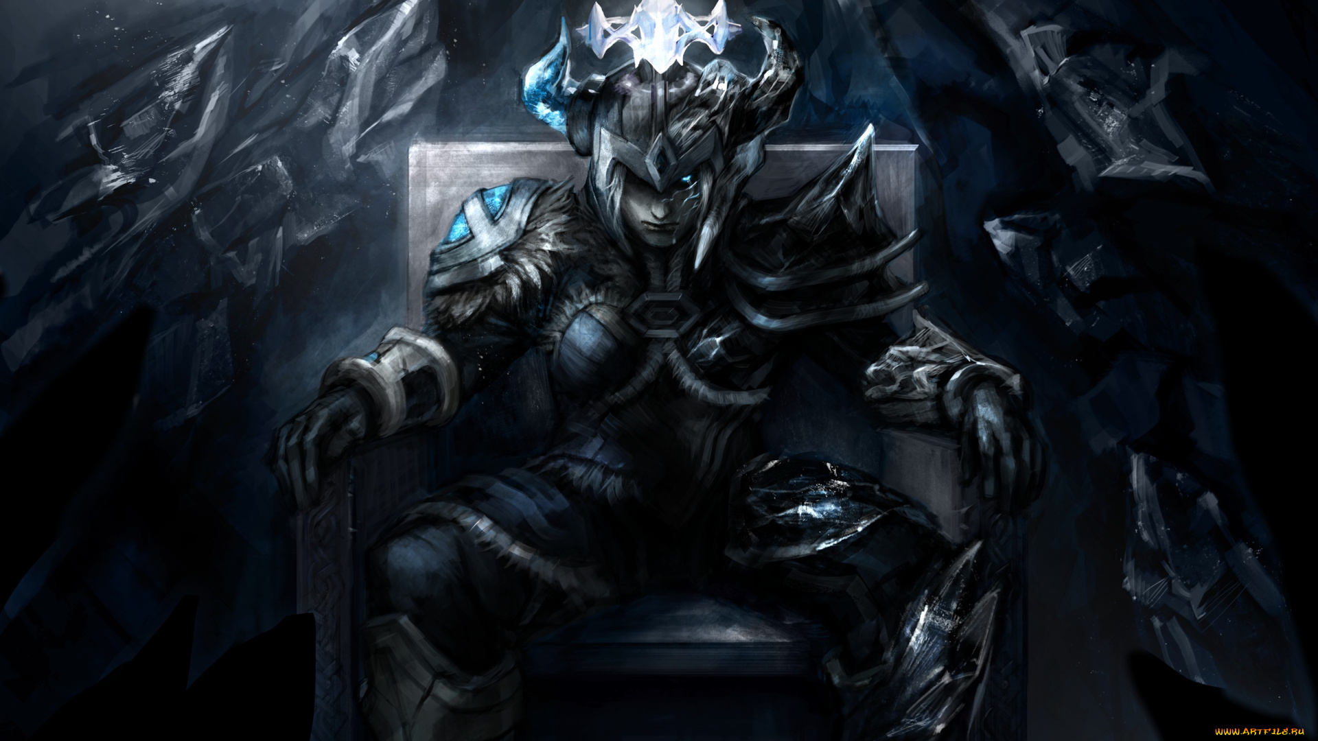 видео, игры, league, of, legends, лед, шлем, девушка, броня