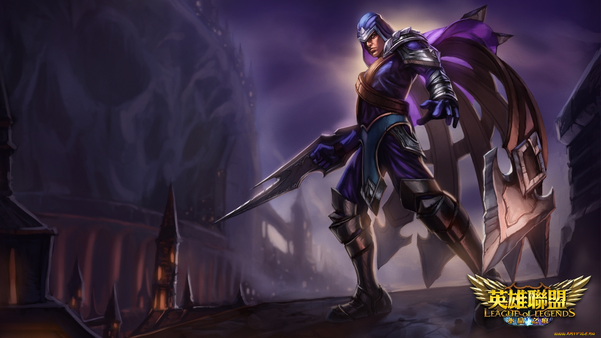 видео, игры, league, of, legends, talon, league, of, legends, lol