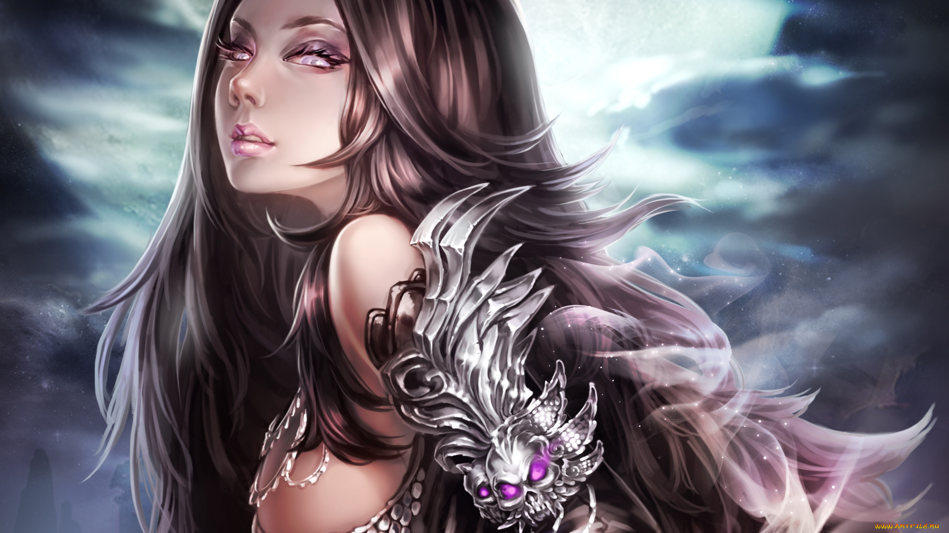 видео, игры, legend, of, the, cryptids, магия, улыбка, взгляд, девушка, zhang, wei, yi, art