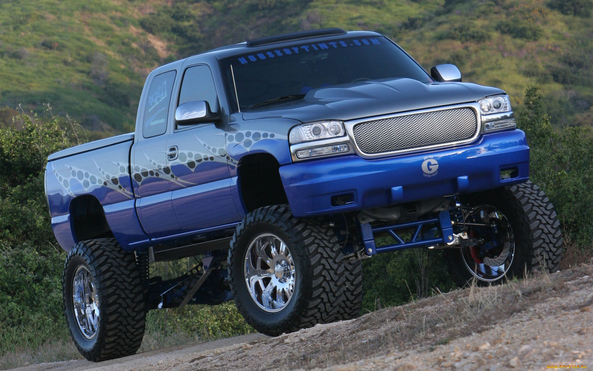 автомобили, custom, pick-up, gmc